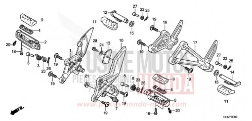 MARCHE CBR250RB de 2011